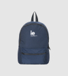 IE University Backpack. Navy color front