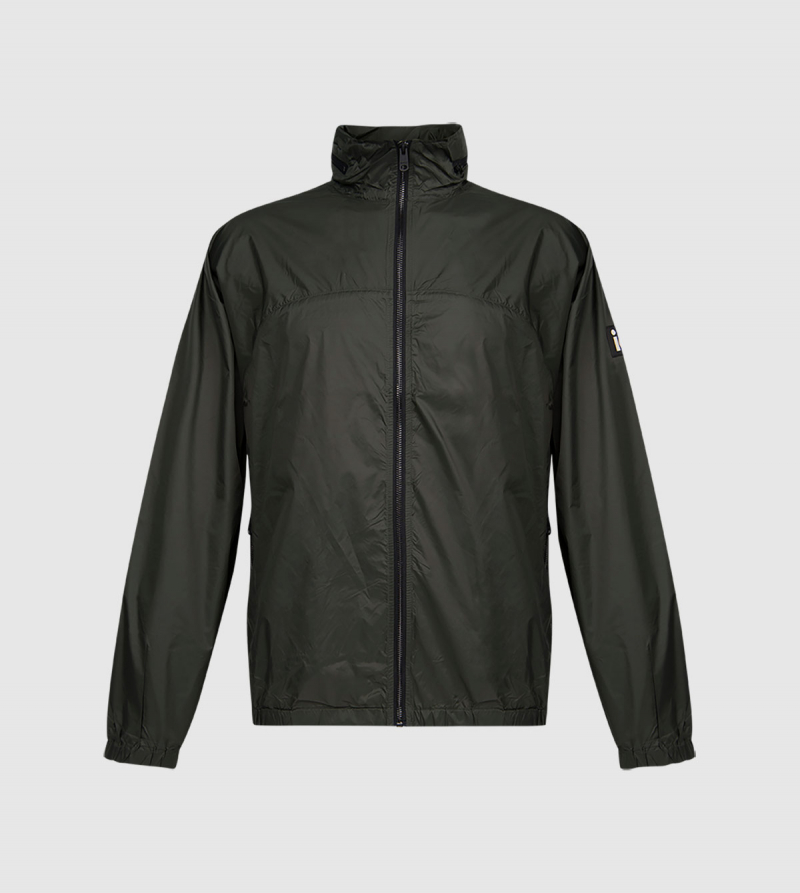 George IE Windbreaker. Khaki color front