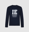 IE Business School Unisex Sweatshirt. Navy color front