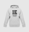 IE Business School Kids Hoodie. Grey color zoom