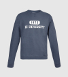 IE University Men's Sweatshirt. Blue color front
