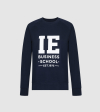 IE Business School Women's Sweatshirt. Navy color front