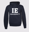 Spencer IE University Hoodie. Navy color front