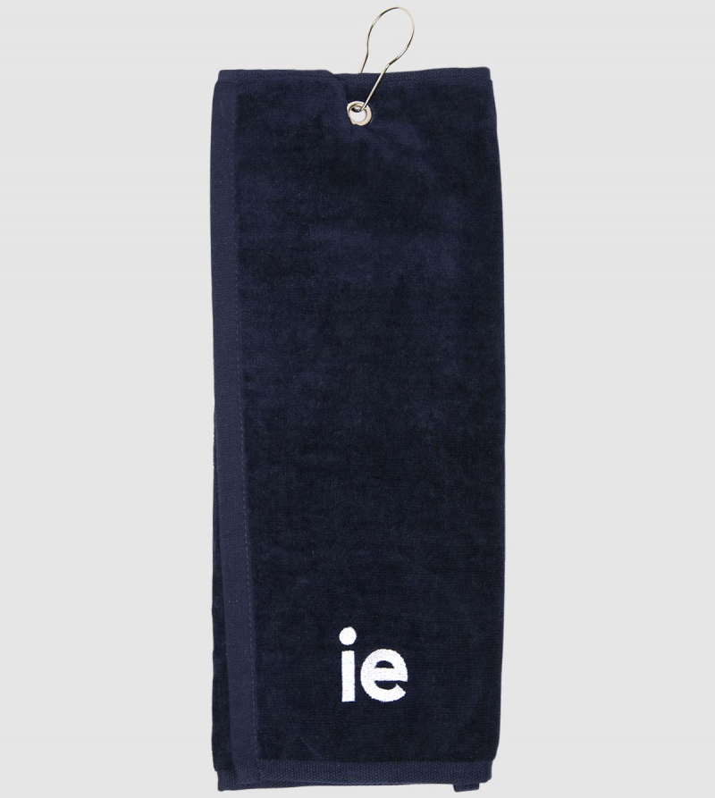 IE Golf Towel. color front
