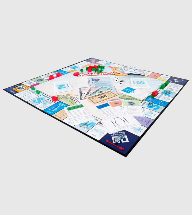 IE Monopoly. white color back