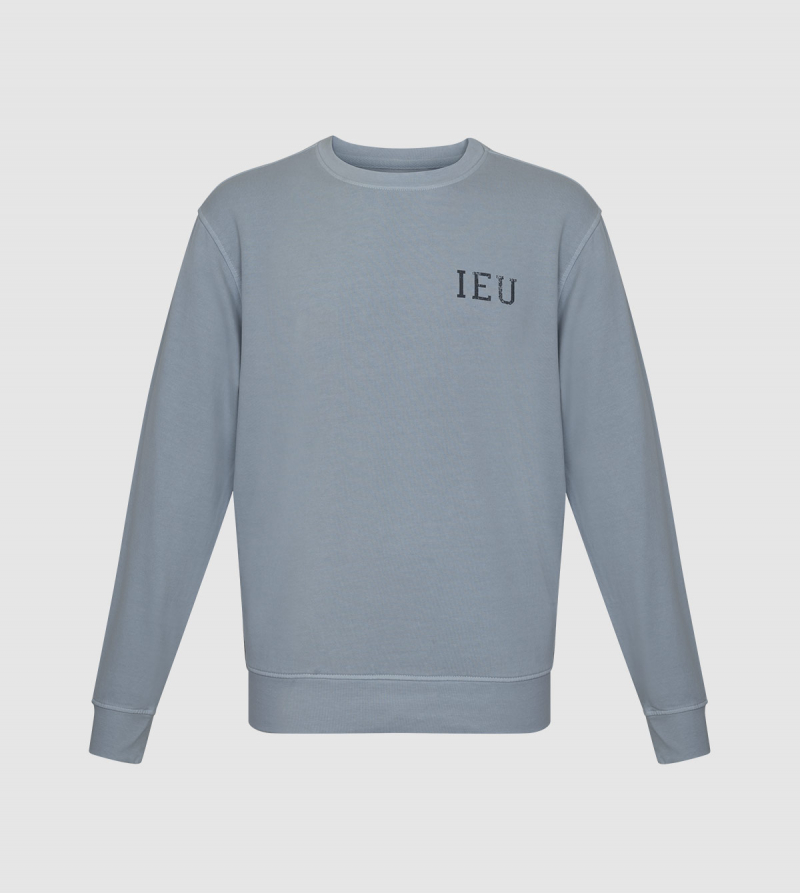 Sudadera Nilo IE University. Color gris back