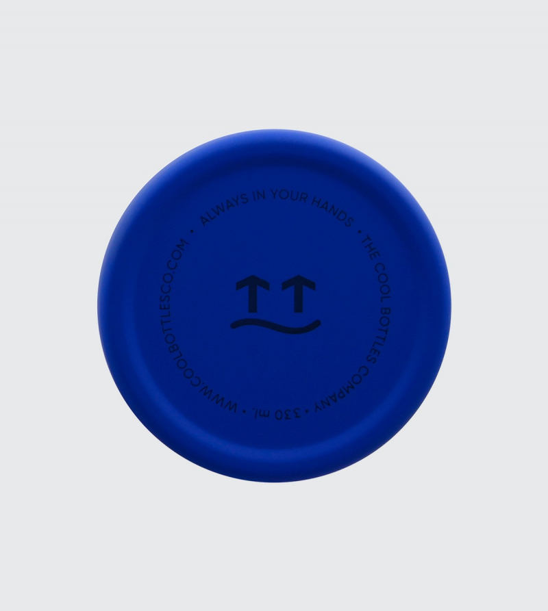 IE University Tumbler. vivid blue colour back