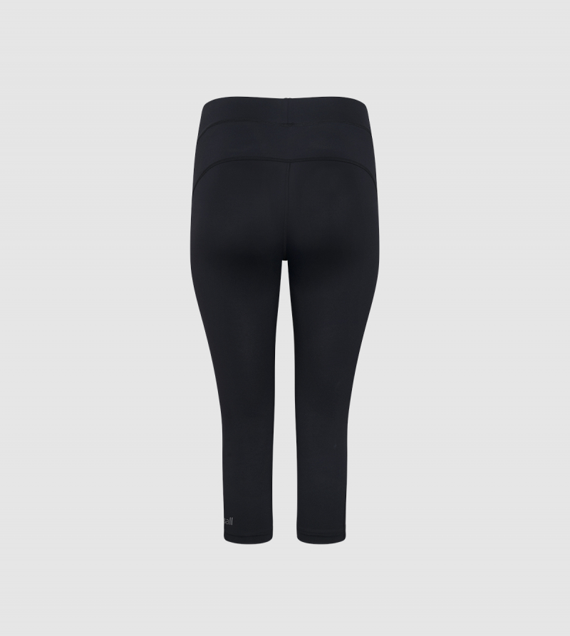 IE Essential 3/4 Tights. black colour back