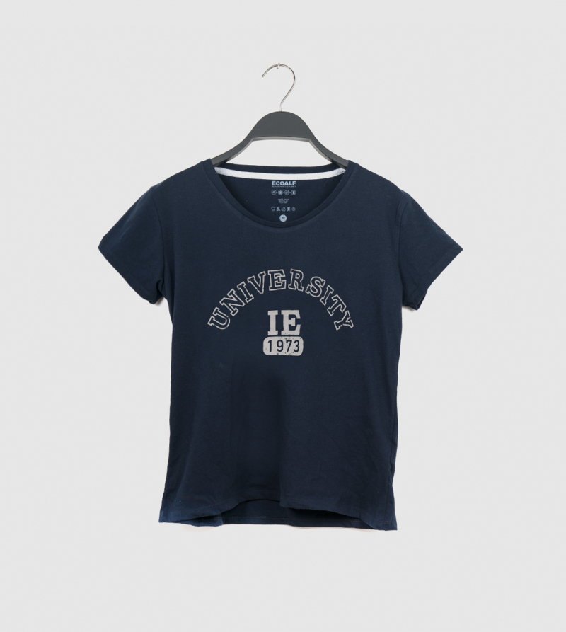 IEU 1973 Women’s T-Shirt. NAVY colour front